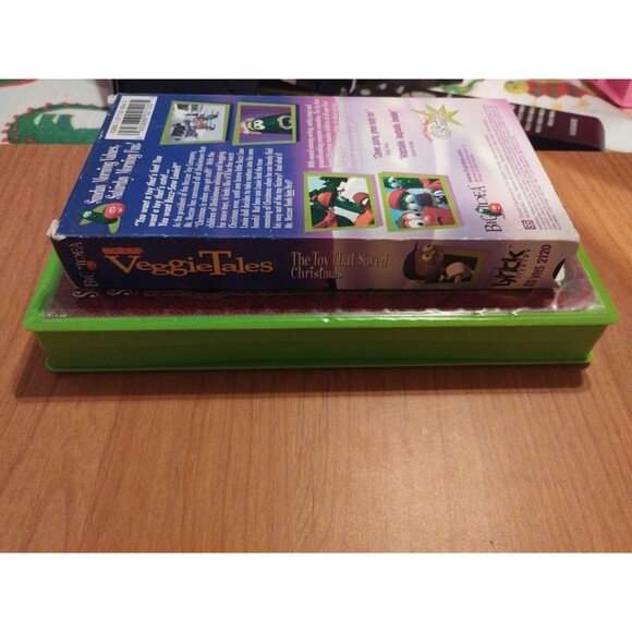 VeggieTales The Star of Christmas & The Toy That Saved Christmas VHS Lot - Picture 5 of 7